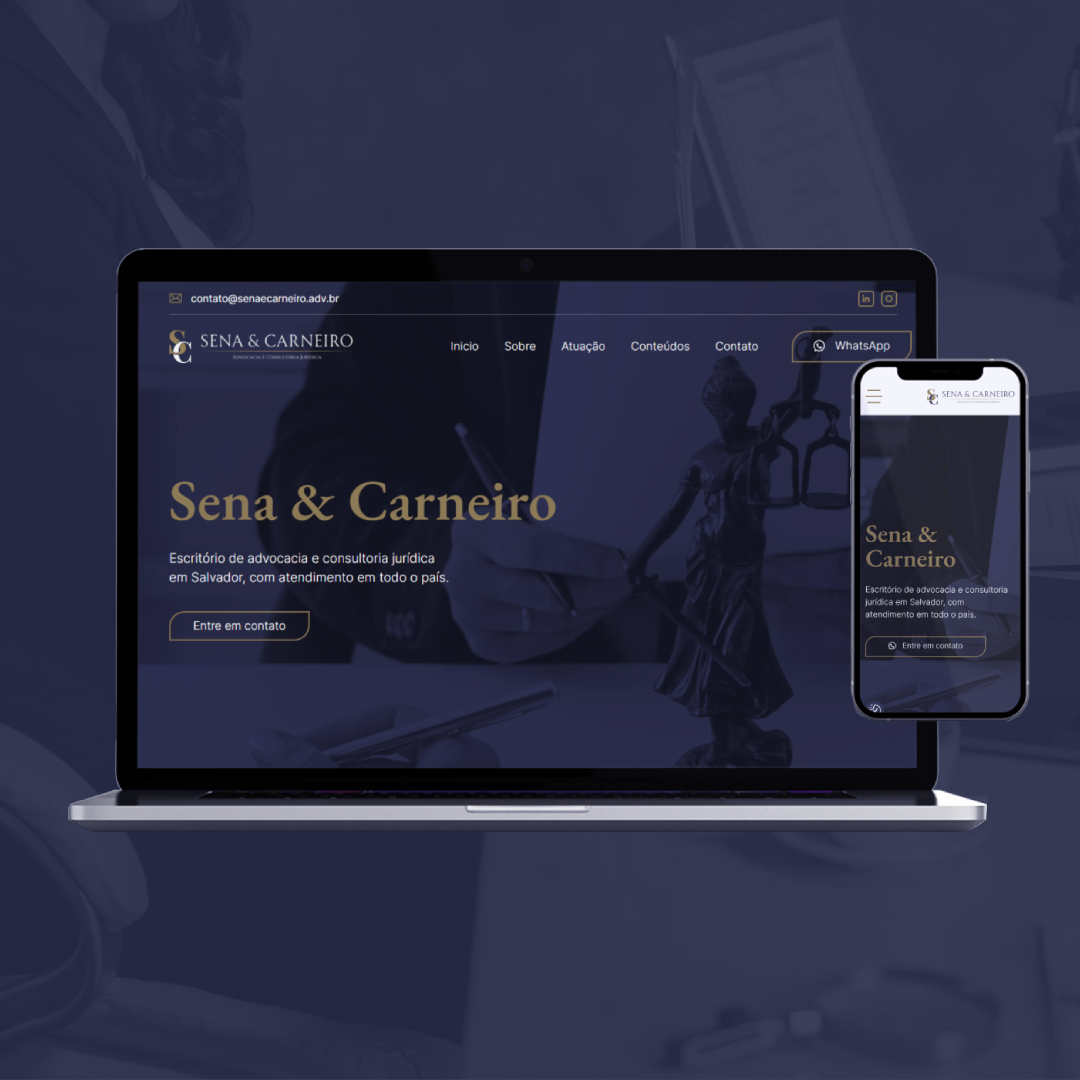 Sena e carneiro mockup